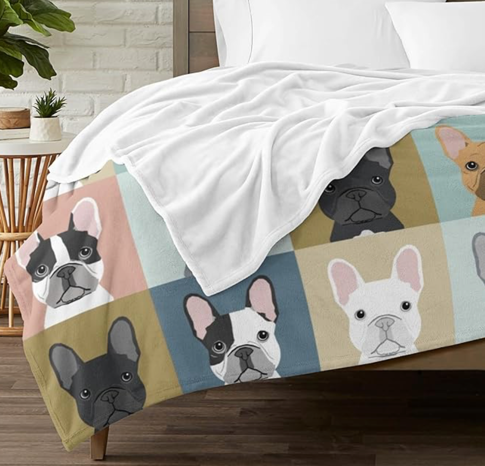 French Bulldog Blanket