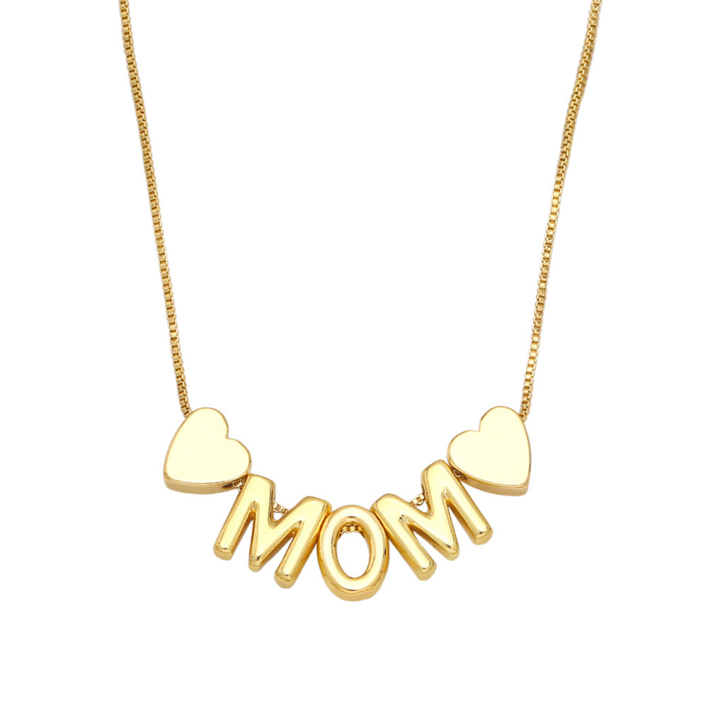 Mom 18K Gold Plated Necklace