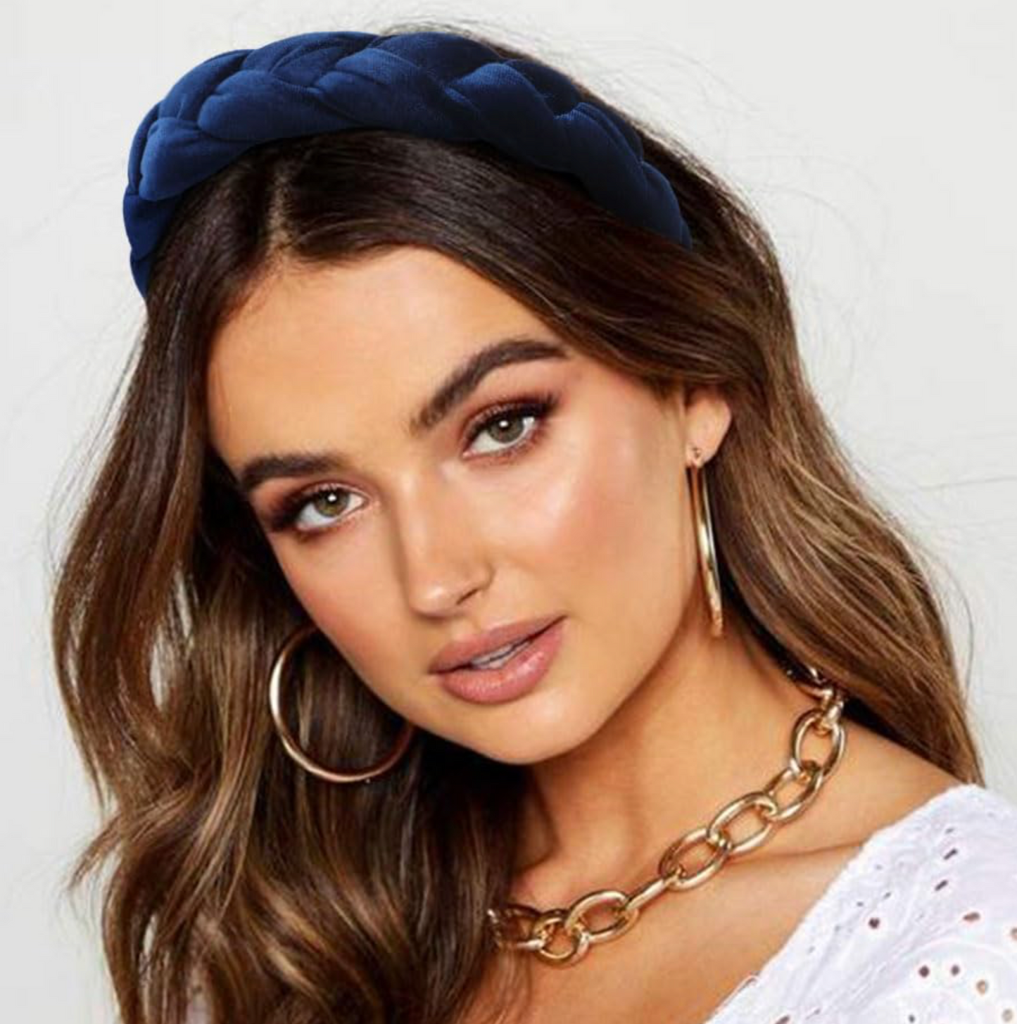 Braided Velvet Headband