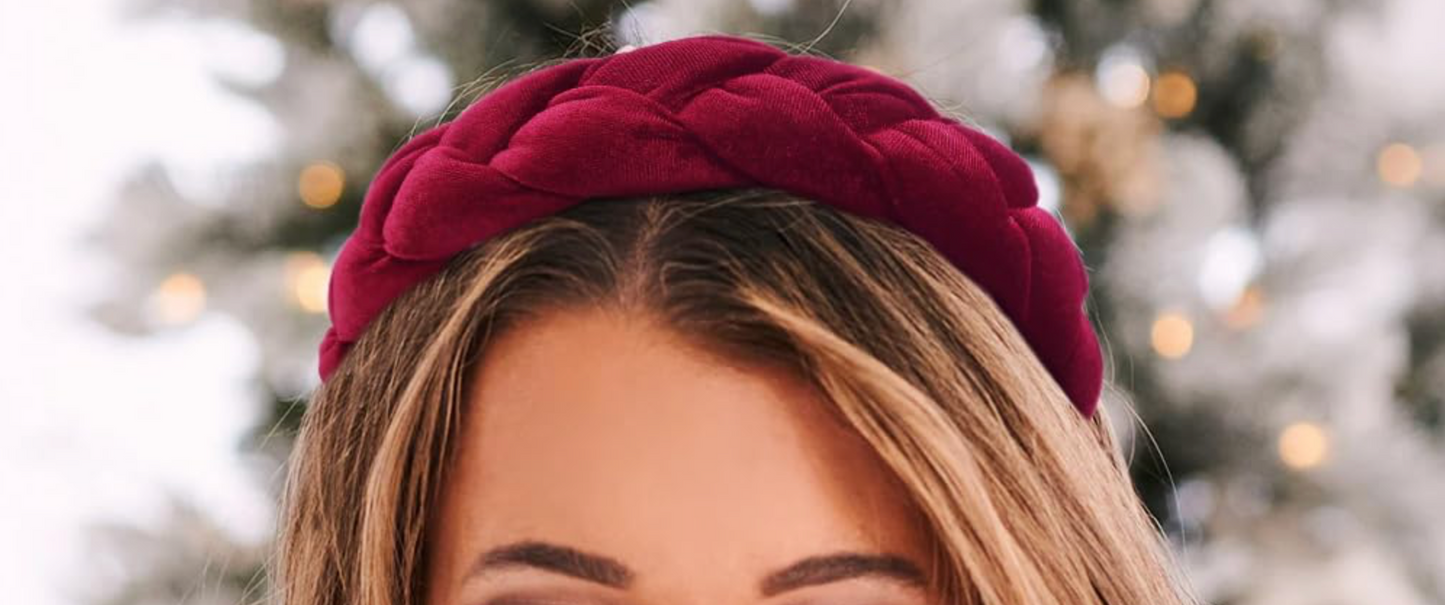 Braided Velvet Headband