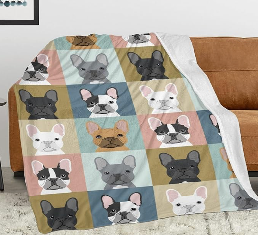 French Bulldog Blanket