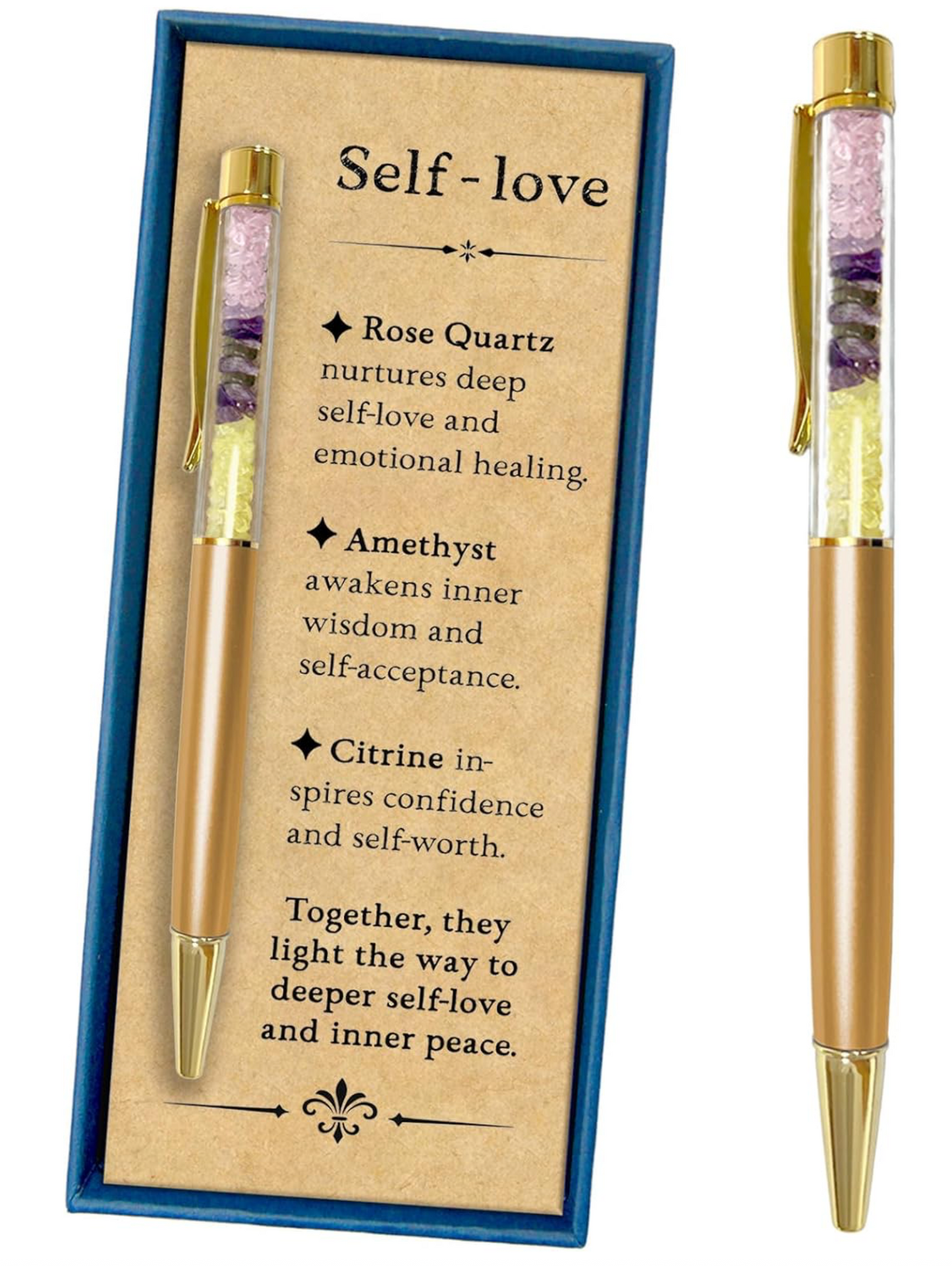 Self-Love Genuine Stone Pen